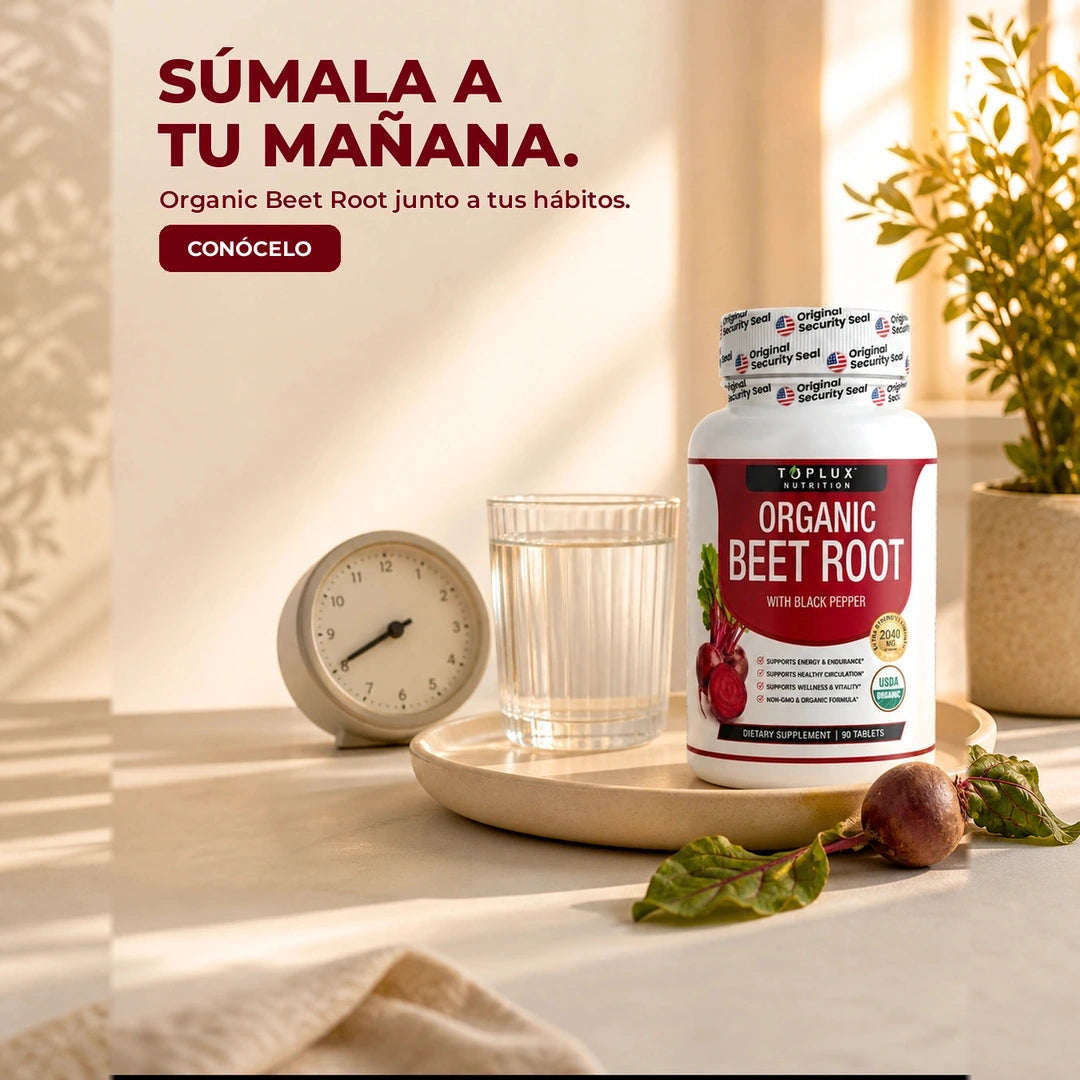 TOPLUX Organic Beet Root — Súmala A / Tu Mañana.